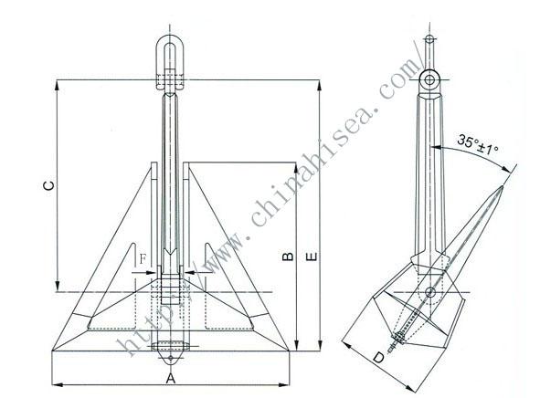 steel-plate-welding-delta-anchor-process-drawing