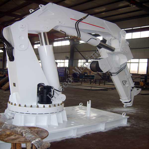 Electric-hydraulic-marine-knuckle-telescopic-boom-crane-MANUFACTURING